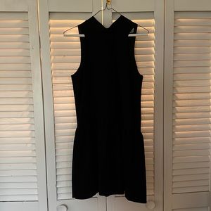 Elizabeth James Black Mini Dress